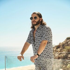 Kenny Flowers *NWT* Limited Edition Shirt‎ Black & White Flowers Men's Size 3XL